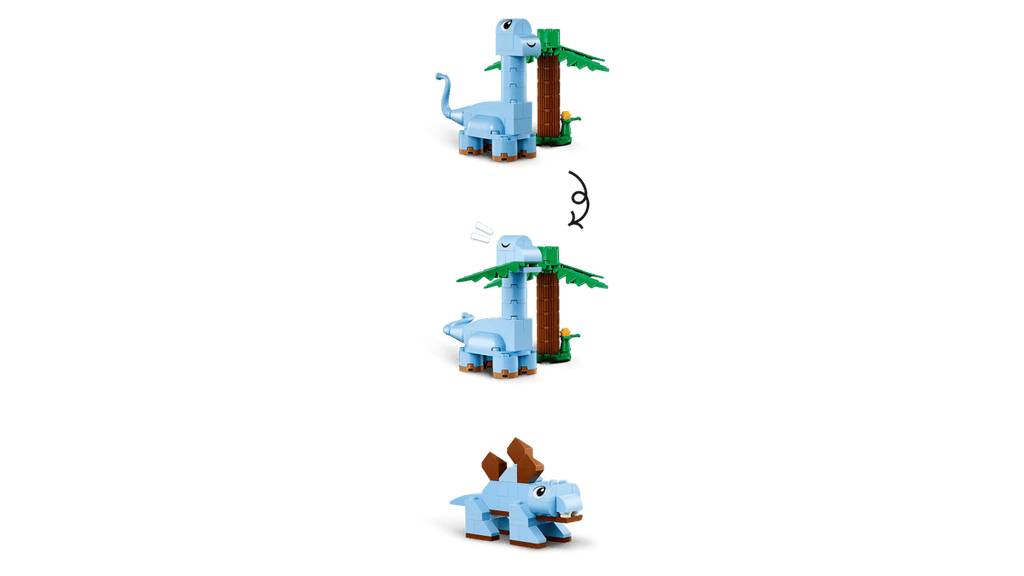 LEGO® 11041 Classic - Kreatywne dinozaury