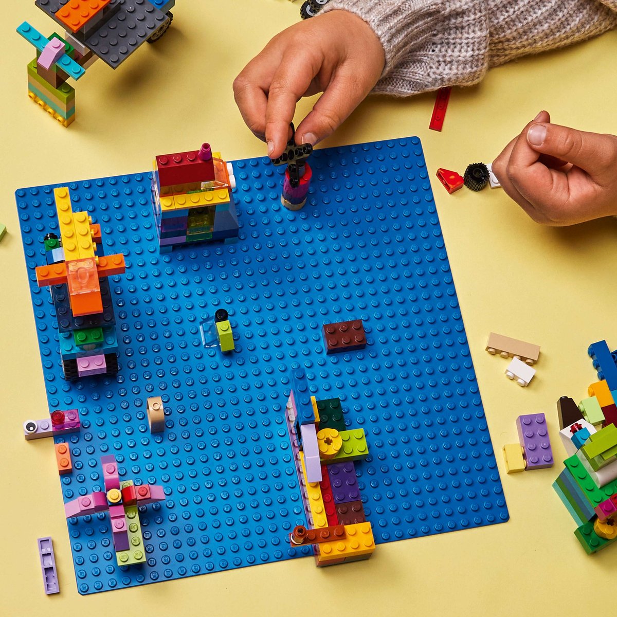 LEGO Classic, Niebieska płytka konstrukcyjna, 11025