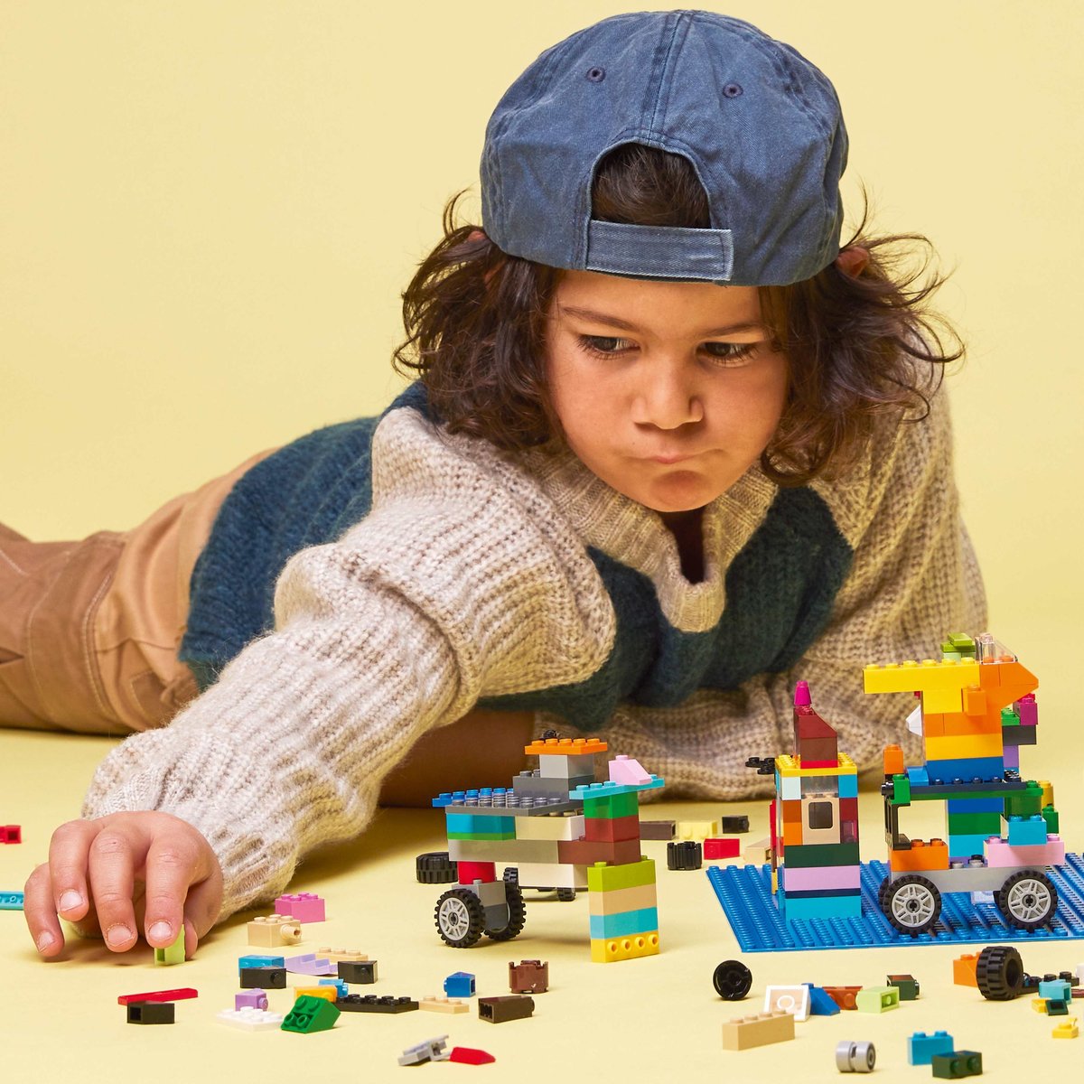 LEGO Classic, Niebieska płytka konstrukcyjna, 11025