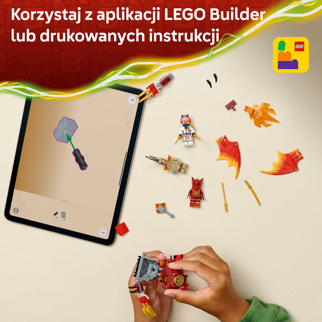 LEGO NINJAGO, Smok-mech Kaia - zestaw bitewny, 71851