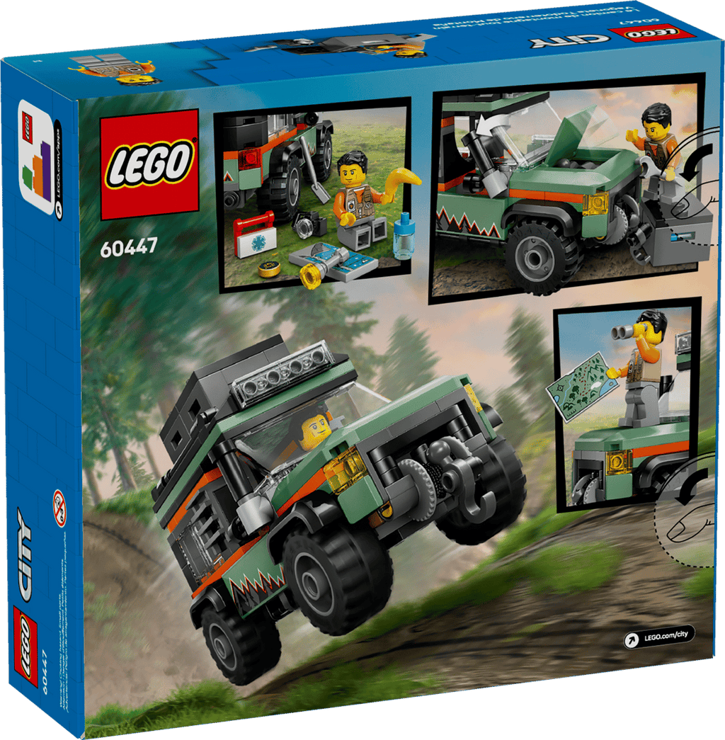 LEGO® 60447 City - Górska ciężarówka terenowa 4x4
