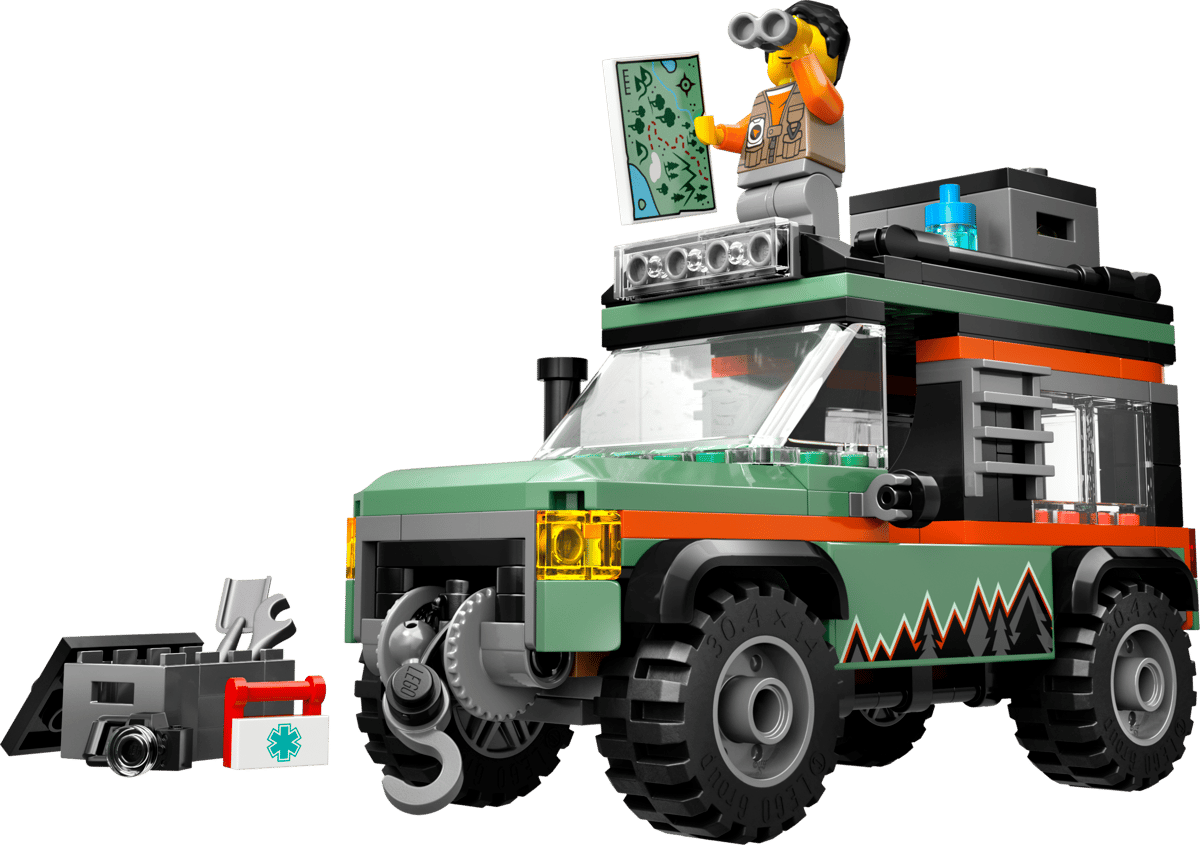 LEGO® 60447 City - Górska ciężarówka terenowa 4x4