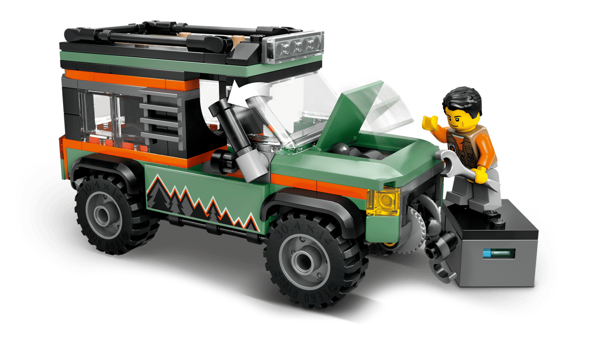 LEGO® 60447 City - Górska ciężarówka terenowa 4x4