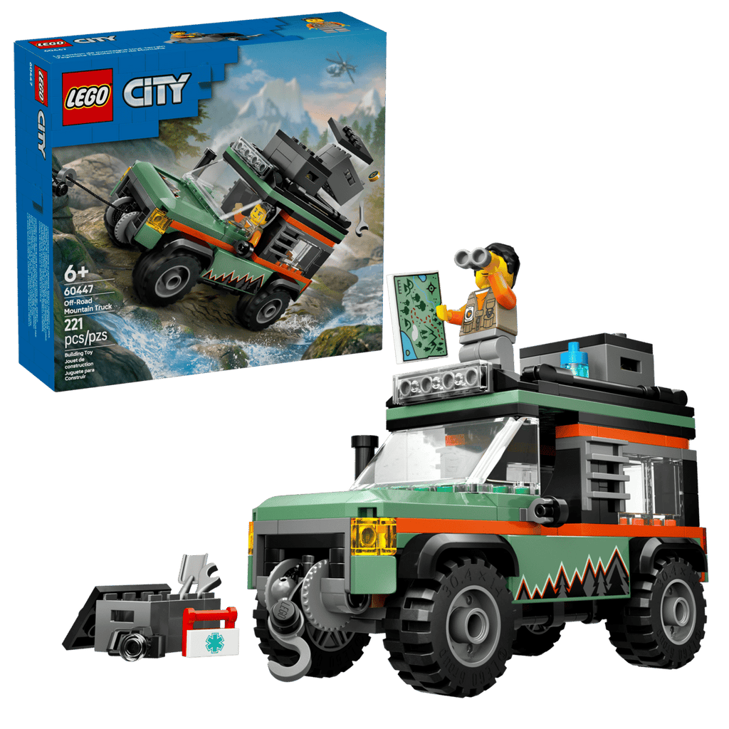 LEGO® 60447 City - Górska ciężarówka terenowa 4x4