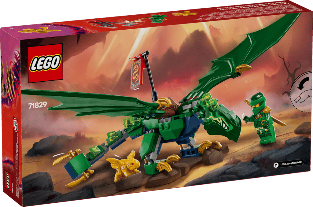 LEGO® 71829 Ninjago - Zielony leśny smok Lloyda