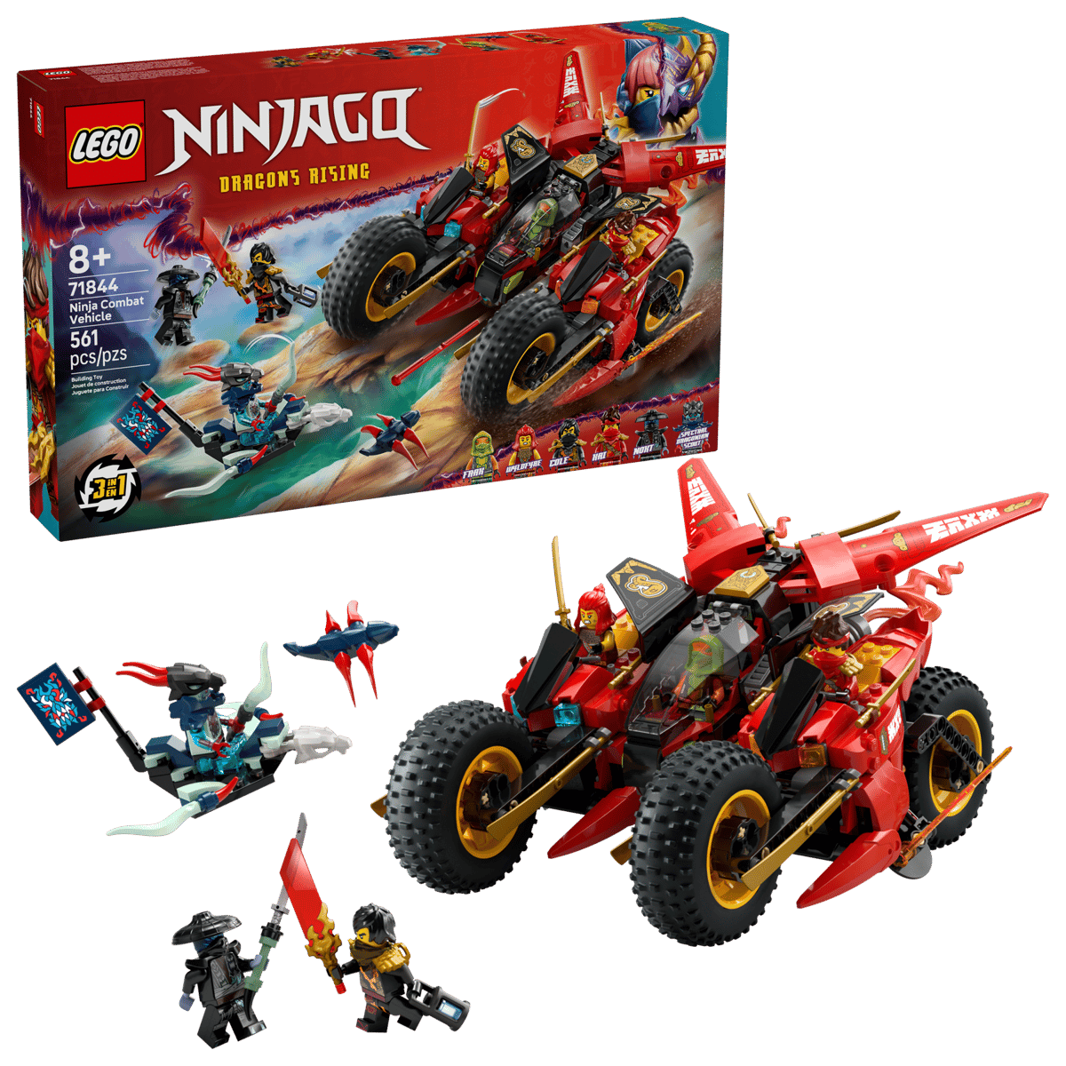 LEGO® 71844 Ninjago - Pojazd bojowy ninja