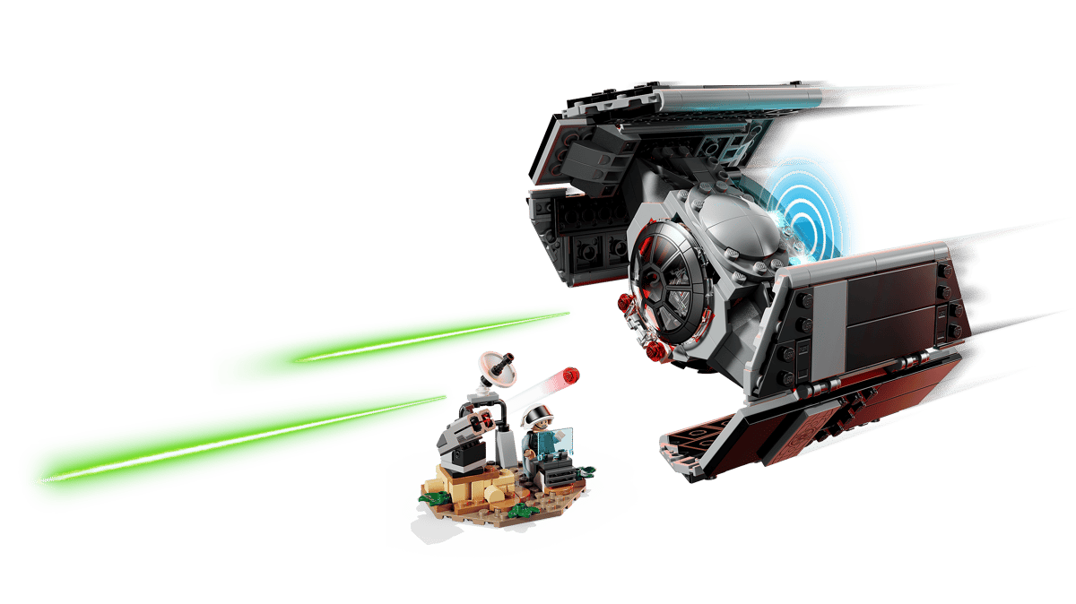 LEGO Star Wars, SMART Play: Myśliwiec TIE Dartha Vadera, 75421