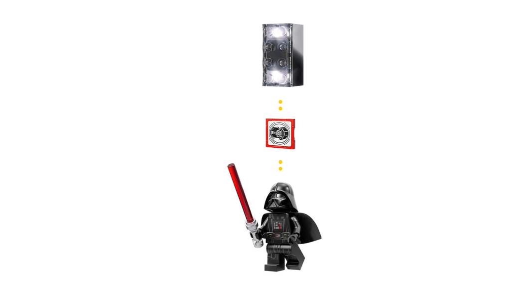 LEGO Star Wars, SMART Play: Myśliwiec TIE Dartha Vadera, 75421