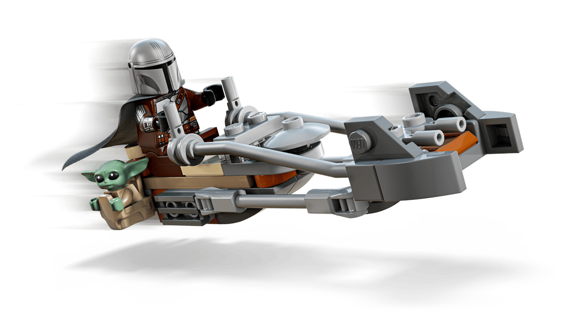 LEGO® 75436 Star Wars - Śmigacz Mandalorianina i Grogu