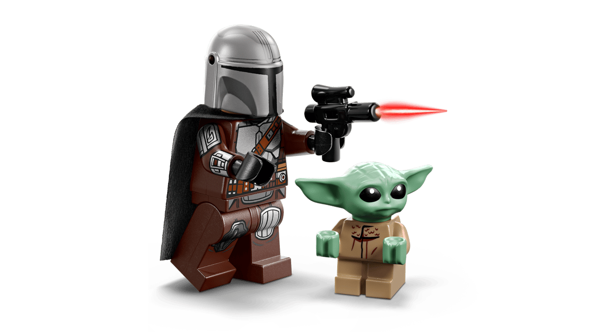 LEGO® 75436 Star Wars - Śmigacz Mandalorianina i Grogu