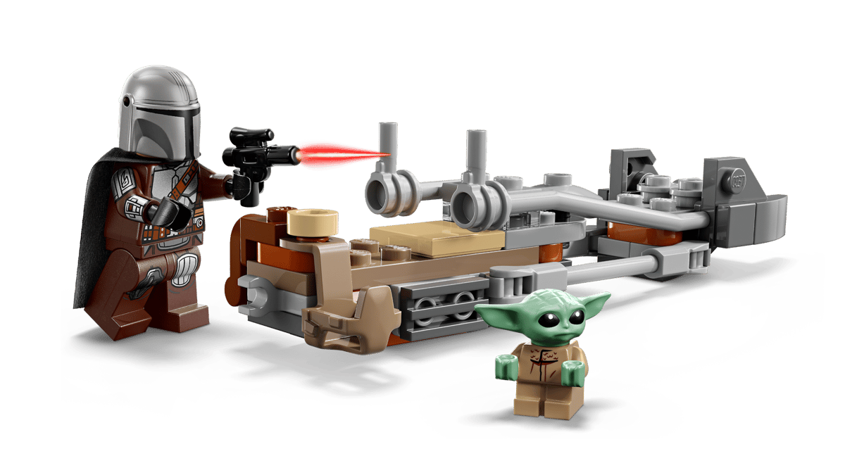 LEGO® 75436 Star Wars - Śmigacz Mandalorianina i Grogu