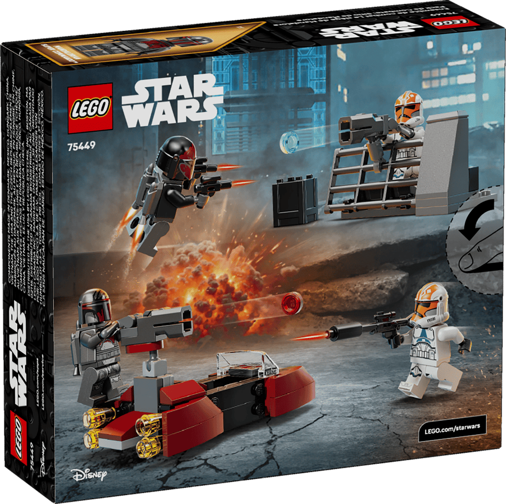 LEGO® 75449 Star Wars - Oblężenie Mandalory - zestaw bitewny