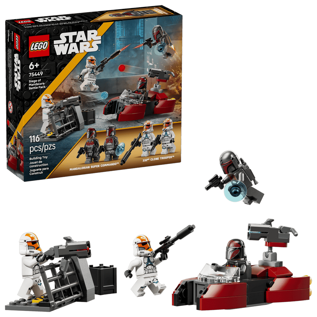 LEGO® 75449 Star Wars - Oblężenie Mandalory - zestaw bitewny