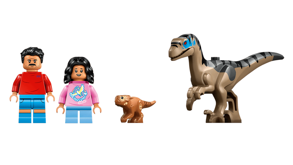 LEGO® 76972 Jurassic World - Ucieczka terenówką przed raptorem