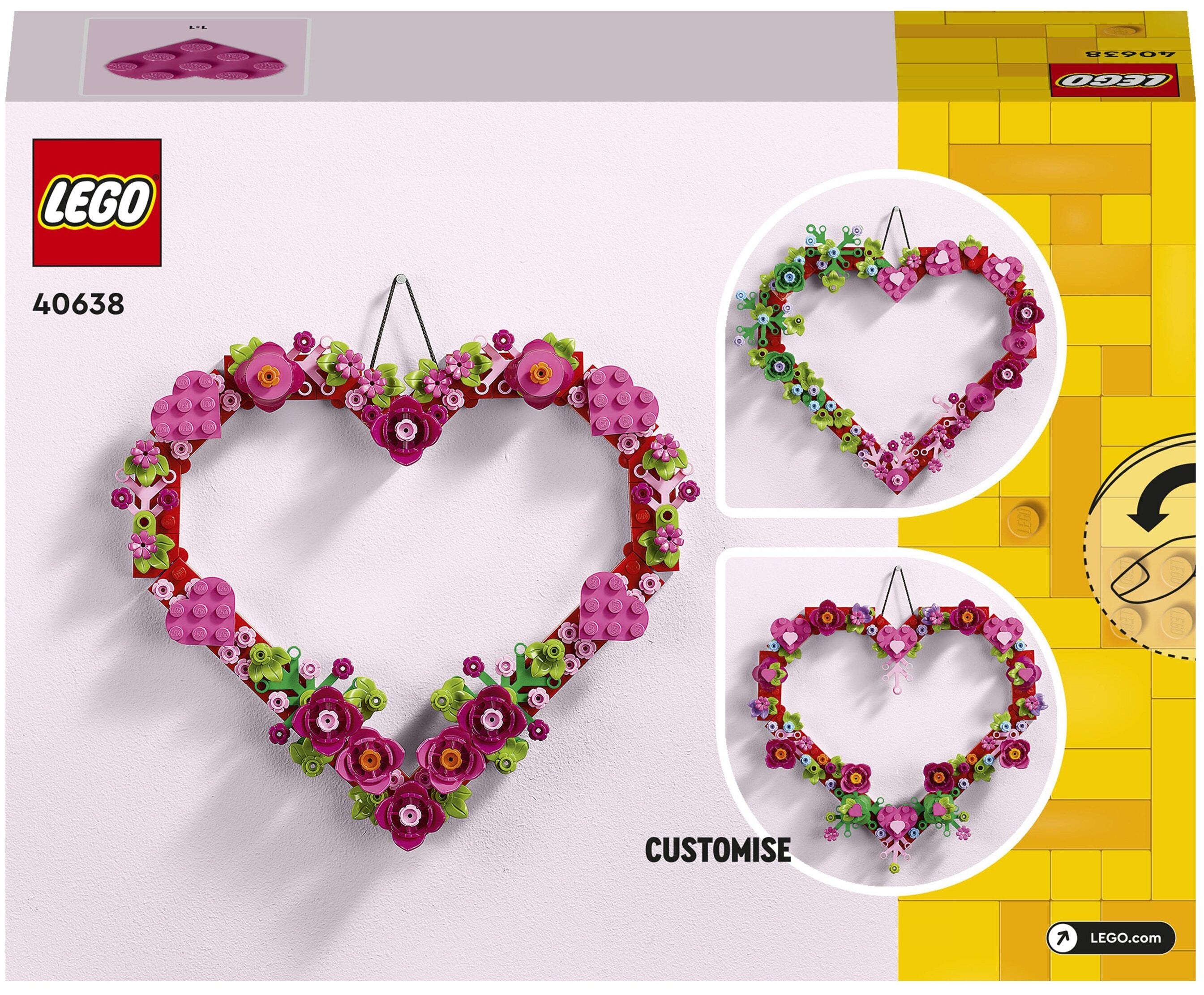 LEGO 40638 Ozdoba w kształcie serca