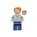 Minifigure Owen Grady - Open Neck Shirt, jw048