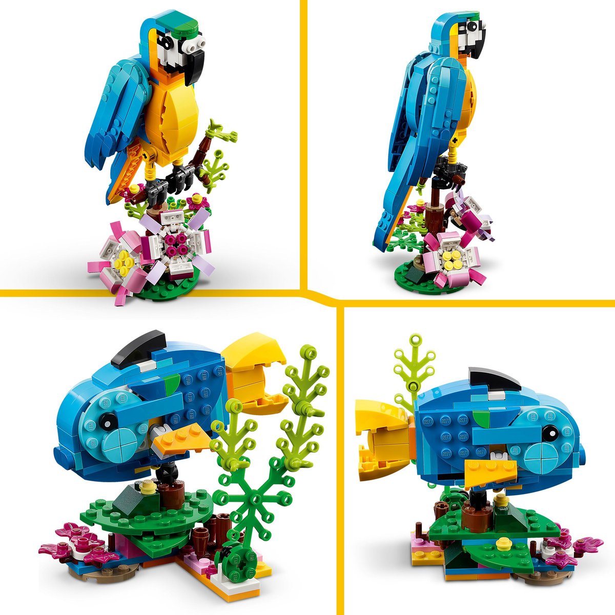 LEGO Creator, Egzotyczna papuga, 31136