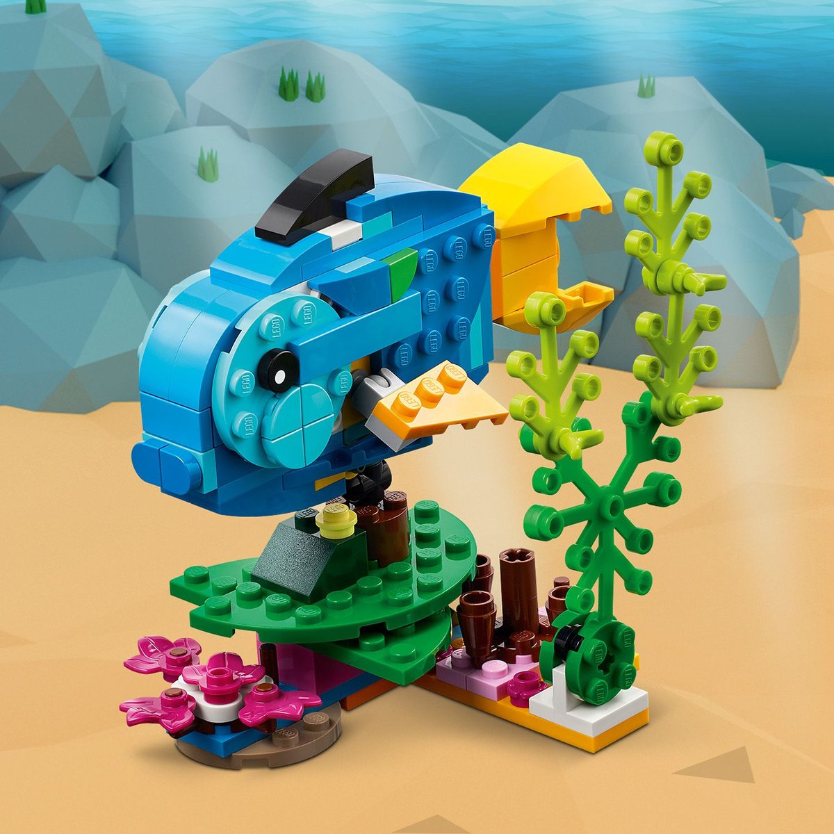 LEGO Creator, Egzotyczna papuga, 31136