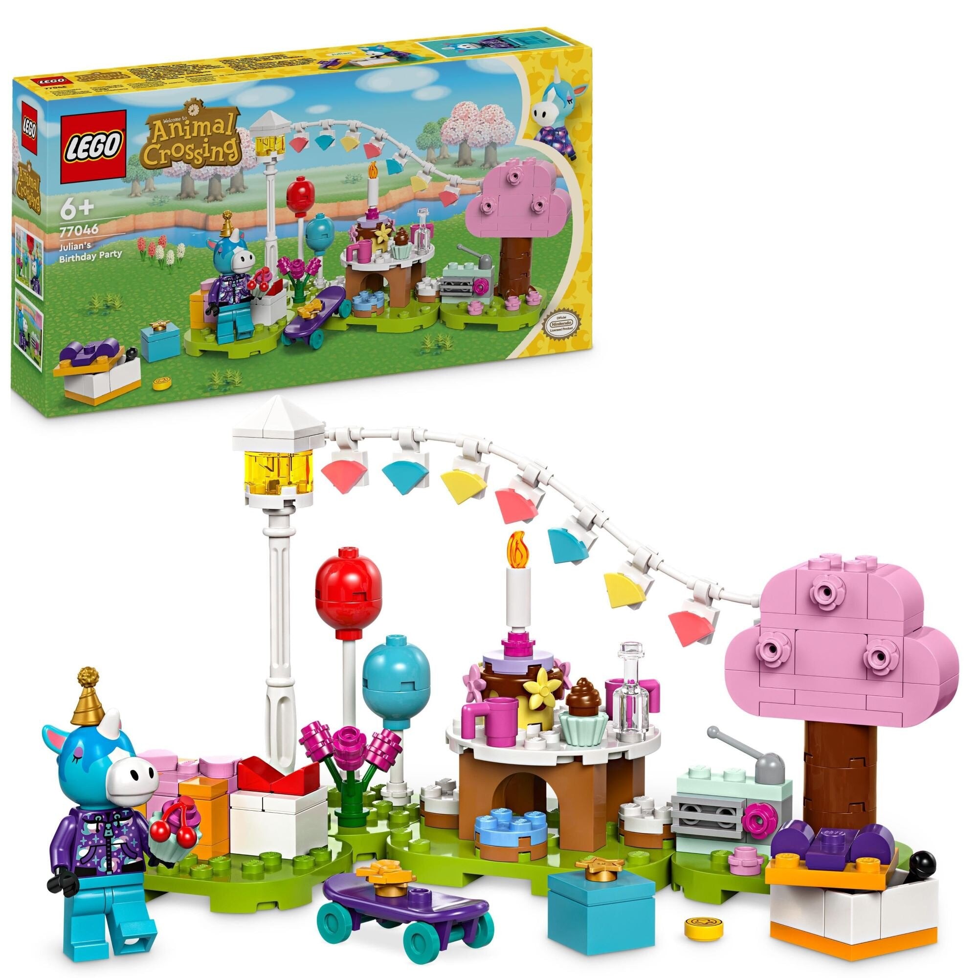 LEGO 77046 Animal Crossing - Przyjęcie urodzinowe Juliana