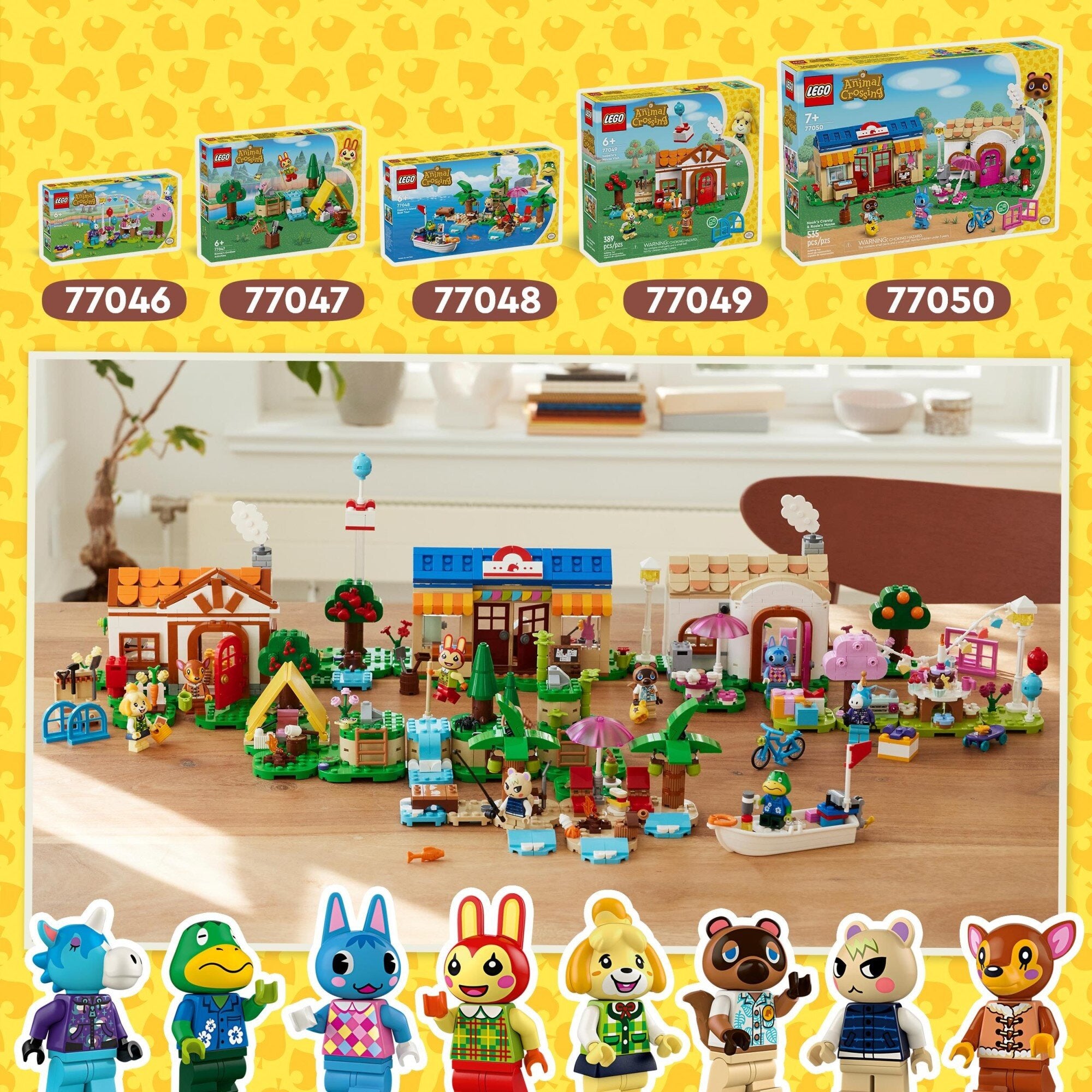 LEGO 77046 Animal Crossing - Przyjęcie urodzinowe Juliana