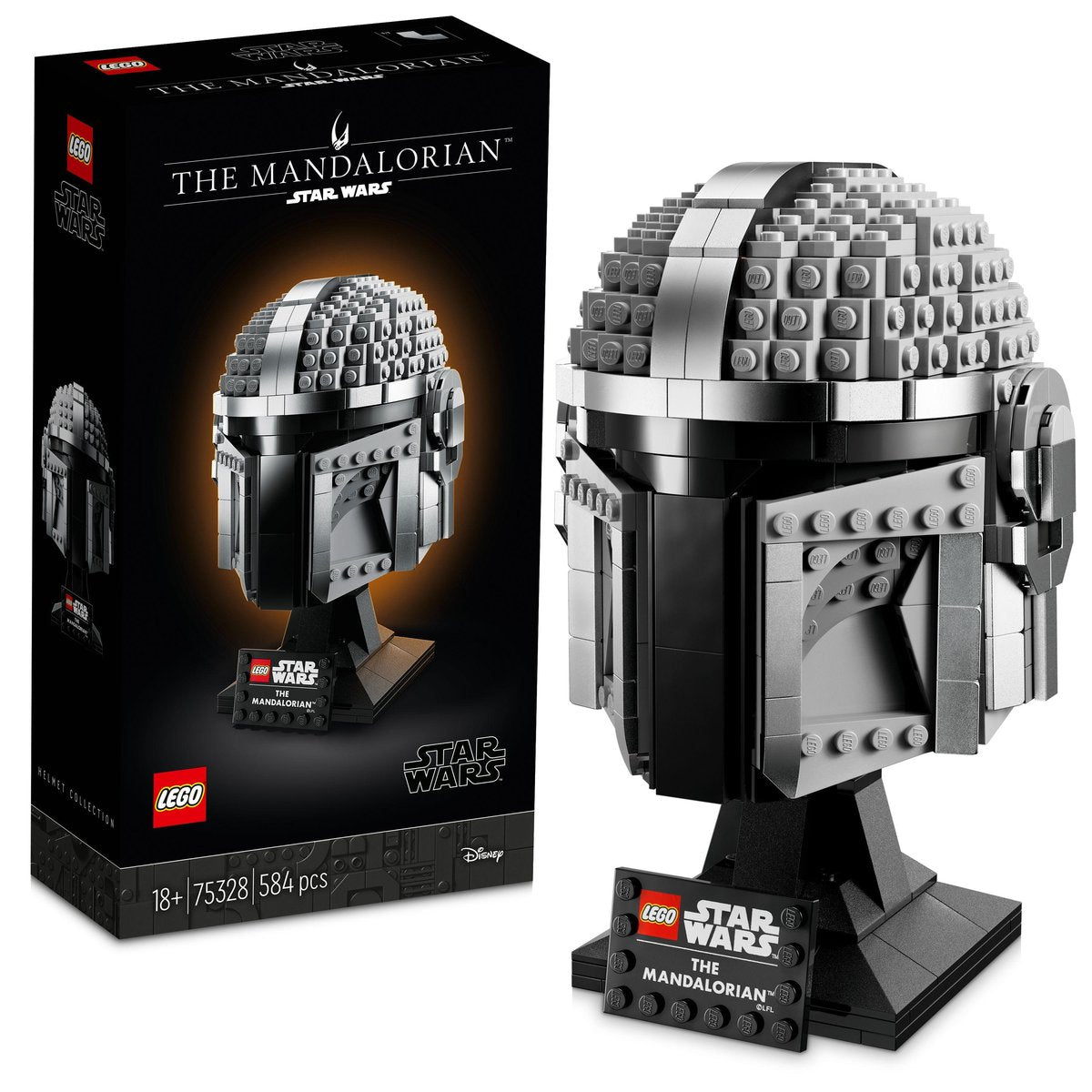 LEGO Star Wars, Hełm Mandalorianina, 75328